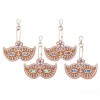 4pcs Keyring Chain Pendant