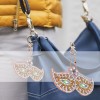 4pcs Keyring Chain Pendant