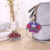 5pcs Crown Keychains