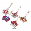 5pcs Crown Keychains