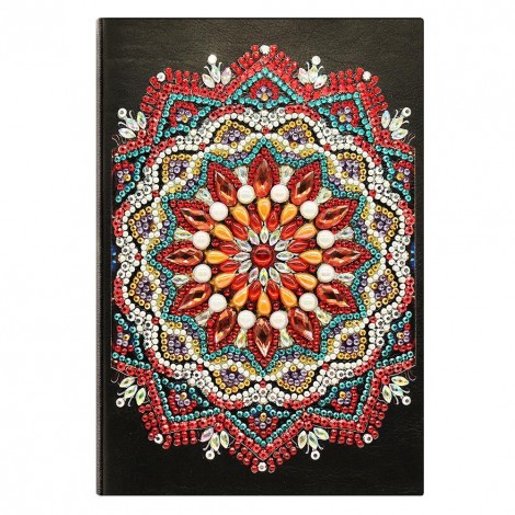 Mandala 50 Pages A5 Notebook Sketchbook