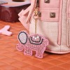 4pcs Elephant Key Rings