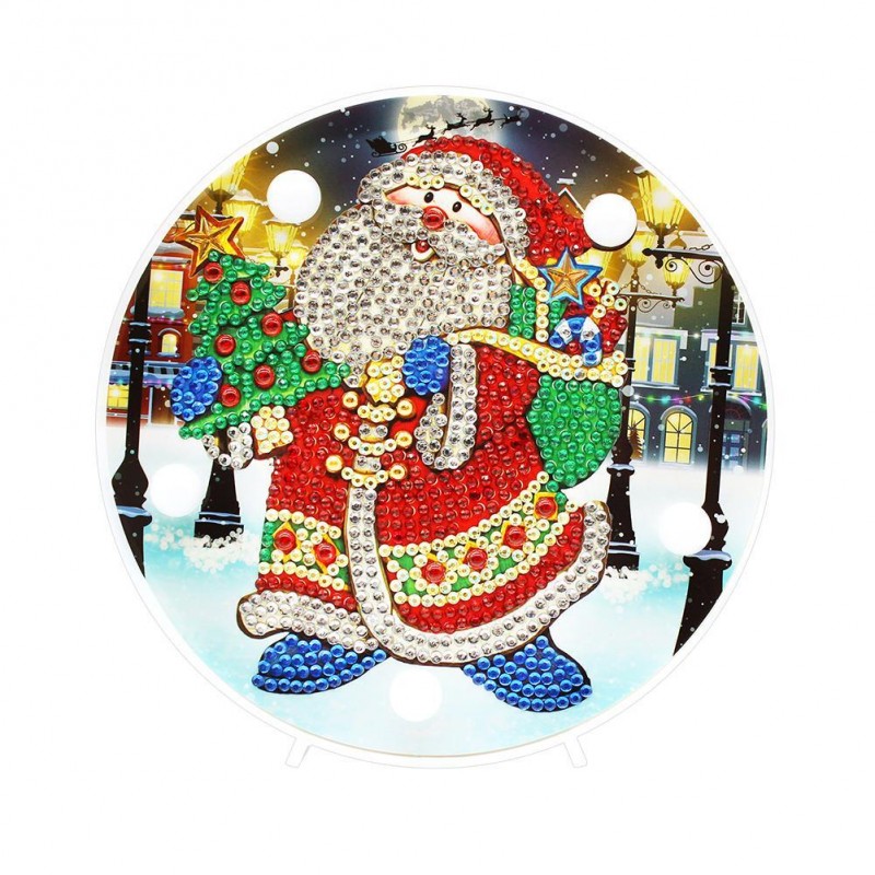 LED Santa Claus Lamp