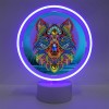 DIY LED Lamp - Wolf Available Night Lights