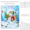 Christmas Snowman 50 Pages A4 Notebook