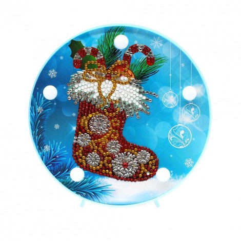 LED Christmas Boots Lamp