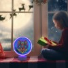 DIY LED Lamp - Wolf Available Night Lights