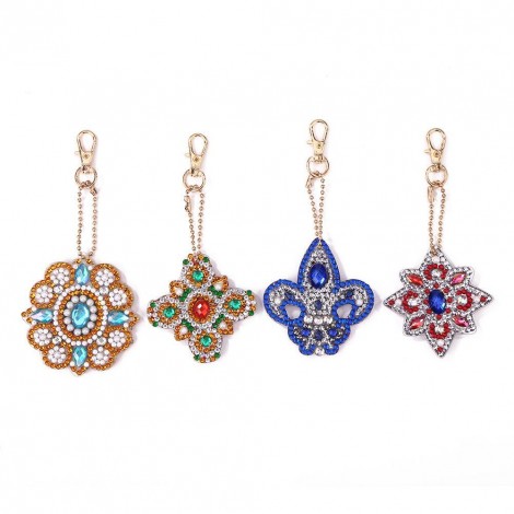 4pcs Keychain Pendant