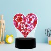 Heart LED Night Lamp