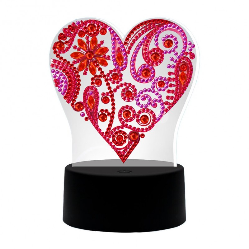 Heart LED Night Lamp