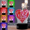 Heart LED Night Lamp