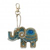 5pcs Elephant Keyring Keychains