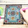 Mandala 50 Pages A5 Notepad Notebook