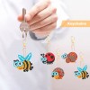 DIY Keychain - 4Pcs Big Eye Animals