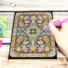Mandala 50 Pages A5 Notebook Diary Book