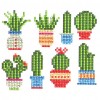 DIY Stickers - 8Pcs Cactus