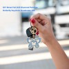 3pcs Metal Special Shape Butterfly Keychain