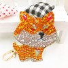 4pcs Dog Keychain Special Women Bag Keyring
