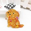 4pcs Dog Keychain Special Women Bag Keyring