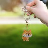 4pcs Dog Keychain Special Women Bag Keyring