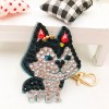 4pcs Dog Keychain Special Women Bag Keyring