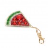 5pcs/set Fruits Keychain