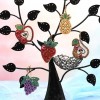 5pcs Fruit Keychains Jewelry