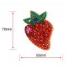 5pcs Fruit Keychains Jewelry