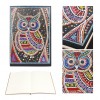 Owl 50 Pages A5 Notebook Notepad