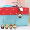 4pcs Soldier Bag Keychains