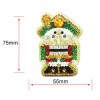 4pcs Soldier Bag Keychains