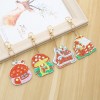 DIY Keychain - 4Pcs Colorful House