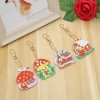 DIY Keychain - 4Pcs Colorful House
