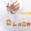 DIY Keychain - 4Pcs Colorful House