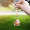DIY Keychain - 4Pcs Colorful House