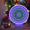 Mandala LED Night Lamp