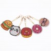5pcs Special Keychain Donuts Pendant