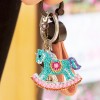 4pcs Horse Candy Keychains