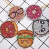 5pcs Special Keychain Donuts Pendant