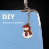 4pcs Christmas Keyring