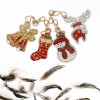 4pcs Christmas Keyring