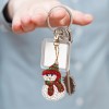 4pcs Christmas Keyring