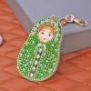 5pcs Russian Doll Key Chains