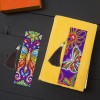 Leather Butterfly Tassel Book Marks