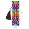 Leather Butterfly Tassel Book Marks
