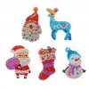 5pcs Key Ring Christmas