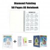 Snowman 50 Pages A5 Notebook Notepad