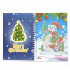 Snowman 50 Pages A5 Notebook Notepad