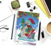 Snowman 50 Pages A5 Notebook Notepad