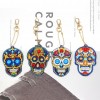 4pcs Keychain Skull Ornament